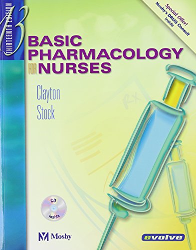 Beispielbild fr Basic Pharmacology for Nurses zum Verkauf von Better World Books