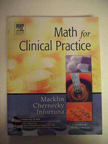 Imagen de archivo de Math for Clinical Practice a la venta por BookHolders