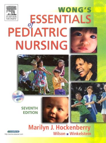 Imagen de archivo de Wong's Essentials of Pediatric Nursing a la venta por Better World Books