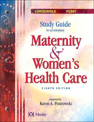 Stock image for Study Guide to Accompany Maternity and Women's Health Care for sale by SecondSale