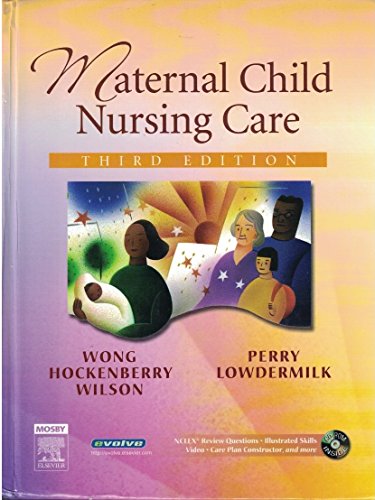 Stock image for Maternal Child Nursing Care (Wong, Maternal Child Nursing Care) for sale by HPB-Red