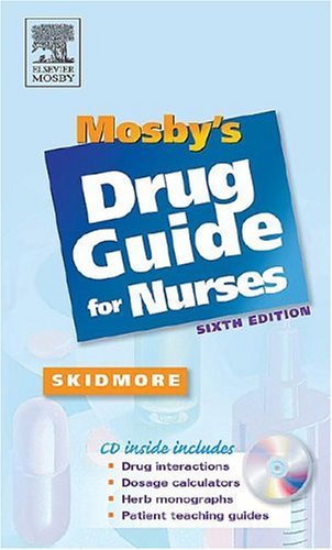 Beispielbild fr Mosby's Drug Guide for Nurses zum Verkauf von Wonder Book