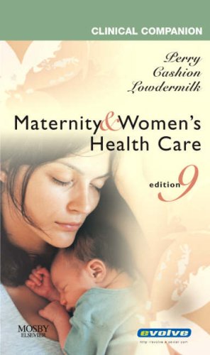 Imagen de archivo de Clinical Companion for Maternity & Women's Health Care (Clincal Companion) a la venta por BookHolders