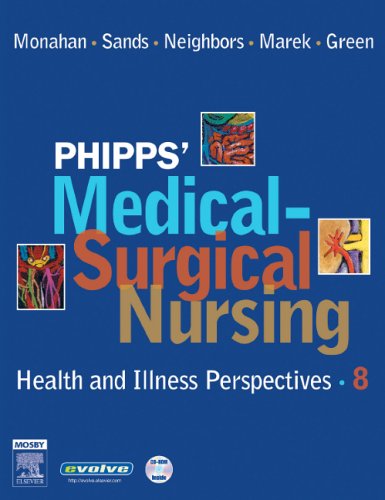 Imagen de archivo de Phipps' Medical-Surgical Nursing: Health and Illness Perspectives [With CDROM] a la venta por ThriftBooks-Atlanta