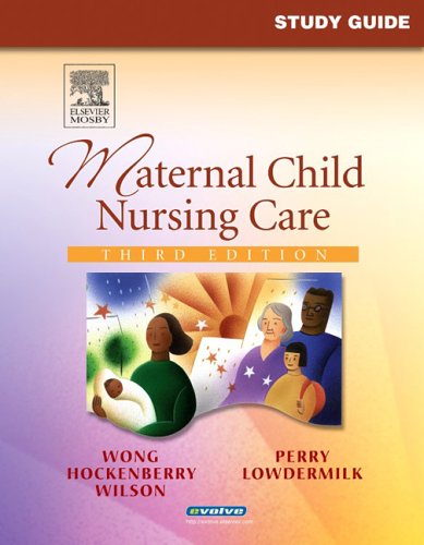 Imagen de archivo de Study Guide for Maternal Child Nursing Care a la venta por Better World Books