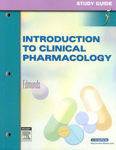 Beispielbild fr Study Guide for Introduction to Clinical Pharmacology Edmunds PhD ANP/GNP, Marilyn Winterton zum Verkauf von Textbookplaza