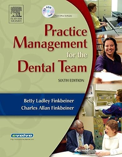 Imagen de archivo de Practice Management for the Dental Team [With CDROM] a la venta por ThriftBooks-Dallas