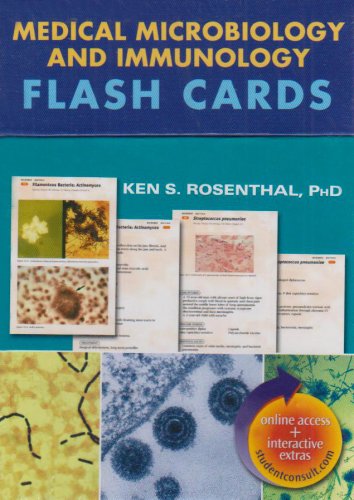 Stock image for Medical Microbiology and Immunology Flash Cards for sale by HPB-Red