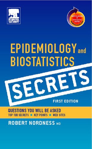 Stock image for Epidemiology and Biostatistics Secrets: with STUDENT CONSULT Access for sale by Open Books