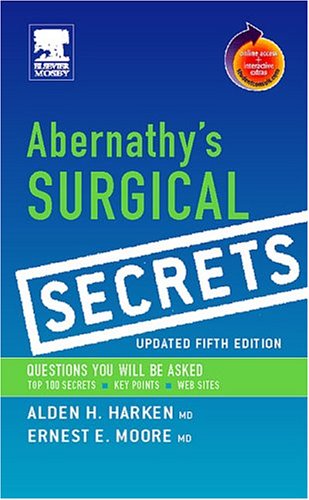 Imagen de archivo de Abernathy's Surgical Secrets, Updated Edition (Book w/ Student Consult) a la venta por Patrico Books