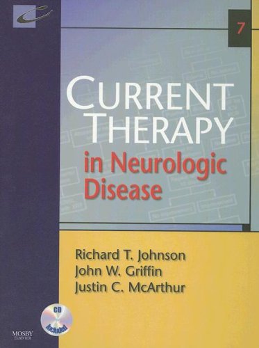 9780323034326: Current Therapy in Neurologic Disease: Textbook with CD-ROM