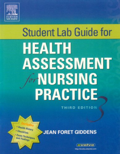 Beispielbild fr Student Lab Guide for Health Assessment for Nursing Practice zum Verkauf von Better World Books: West