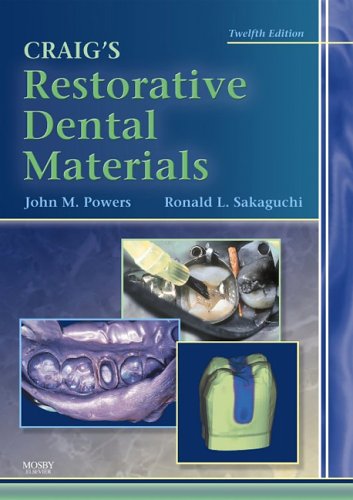 Beispielbild fr Craig's Restorative Dental Materials (Dental Materials: Properties & Manipulation (Craig)) zum Verkauf von Wonder Book