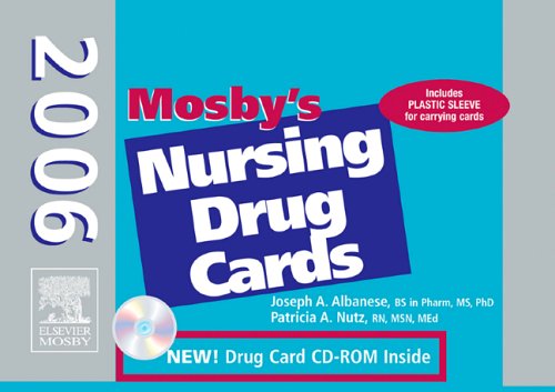 Stock image for Mosby?s 2006 Nursing Drug Cards for sale by HPB-Red