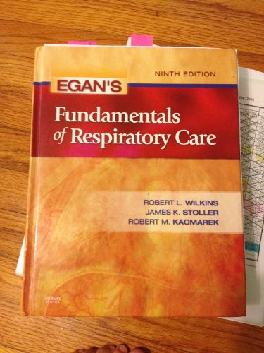 Stock image for Egans Fundamentals of Respiratory Care for sale by Goodwill Books