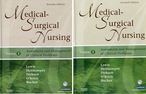 Beispielbild fr Medical-Surgical Nursing: Assessment and Management of Clinical Problems, 2-Volume Set (Medical Surgical Nursing (Package)) zum Verkauf von BookHolders