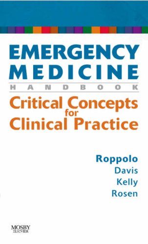Imagen de archivo de Emergency Medicine Handbook: Critical Concepts for Clinical Practice a la venta por Irish Booksellers
