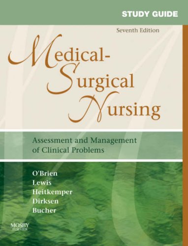 9780323037426: Study Guide for Medical-Surgical Nursing: Assessment and Mangement of Clinical Problems: Assessment and Management of Clinical Problems