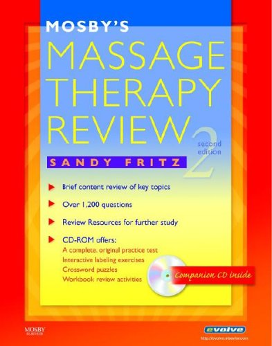 Imagen de archivo de Mosby's Massage Therapy Review [With CDROM] a la venta por ThriftBooks-Dallas