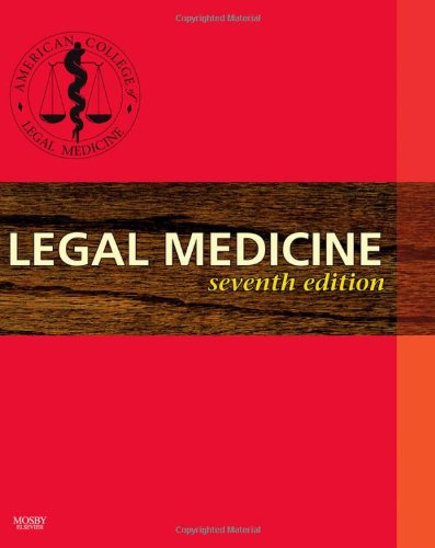 Stock image for Legal Medicine for sale by Revaluation Books