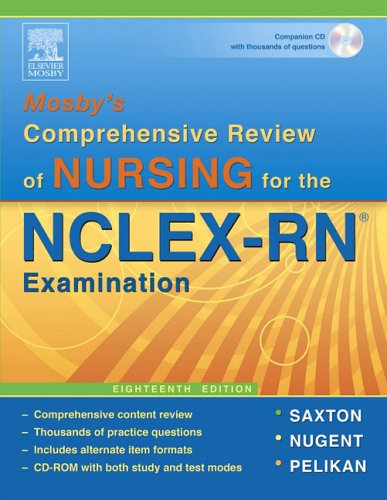 Beispielbild fr Mosby's Comprehensive Review of Nursing for NCLEX-RN zum Verkauf von Better World Books
