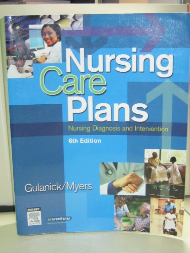 Imagen de archivo de Nursing Care Plans: Nursing Diagnosis and Intervention (Nursing Care Plans: Nursing Diagnosis and Intervention) a la venta por Greener Books