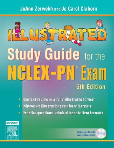 Stock image for Illustrated Study Guide for the NCLEX-PN-? Exam, 5e (Mosby's Illustrated Study Guide for NCLEX-PN Exam) for sale by SecondSale