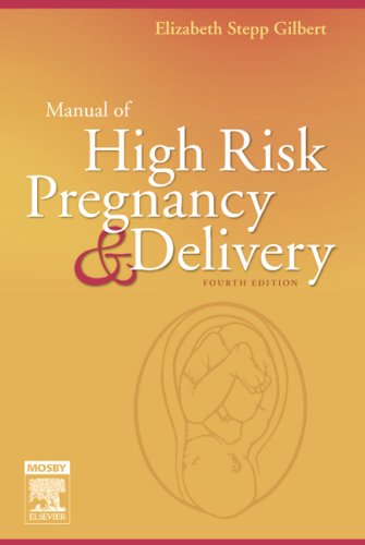 Beispielbild fr Manual of High Risk Pregnancy and Delivery zum Verkauf von Better World Books