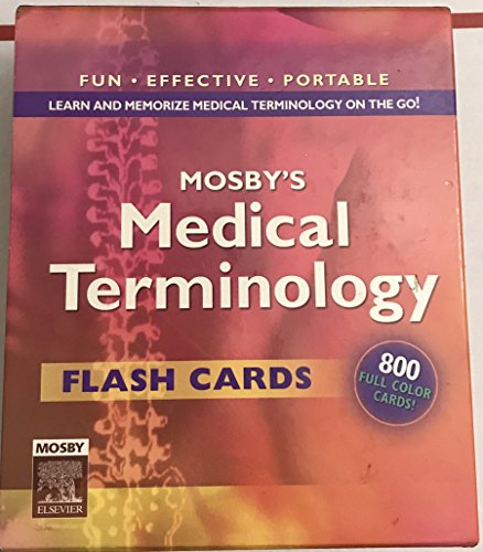 Mosby's Medical Terminology Flash Cards (9780323041270) by Mosby