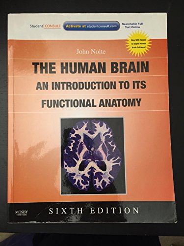 9780323041317: Nolte's The Human Brain: An Introduction to its Functional Anatomy With STUDENT CONSULT Online Access, 6e