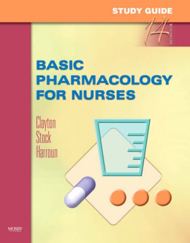 Beispielbild fr Study Guide for Basic Pharmacology for Nurses zum Verkauf von SecondSale