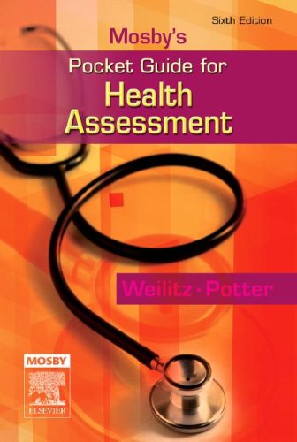 Beispielbild fr Mosby's Pocket Guide for Health Assessment, 6e (Nursing Pocket Guides) zum Verkauf von SecondSale