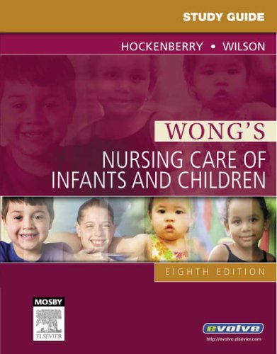 Beispielbild fr Study Guide for Wong's Nursing Care of Infants and Children zum Verkauf von Irish Booksellers