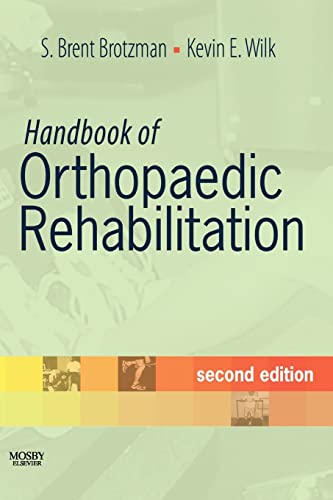 Imagen de archivo de Handbook of Orthopaedic Rehabilitation a la venta por BooksRun