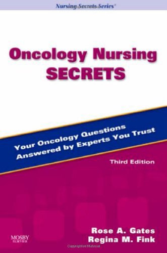 Beispielbild fr Oncology Nursing Secrets, 3e zum Verkauf von AwesomeBooks