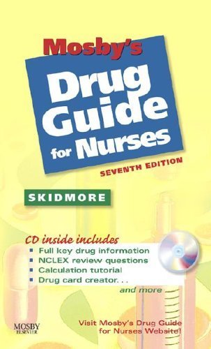 Beispielbild fr Mosby's Drug Guide for Nurses [With CDROM] zum Verkauf von ThriftBooks-Atlanta