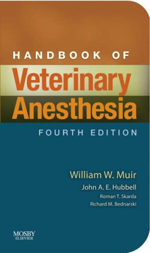 Stock image for Handbook of Veterinary Anesthesia for sale by McPhrey Media LLC