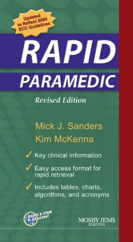 Stock image for RAPID Paramedic - Revised Reprint, 1e for sale by Campus Bookstore