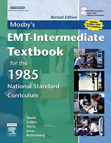 Stock image for EMT-Intermediate Textbook for the 1985 National Standard Curriculum for sale by Better World Books