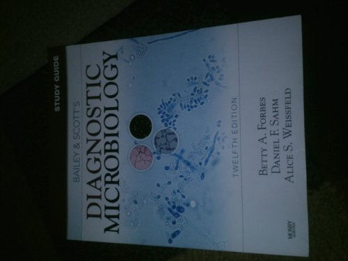 Stock image for Study Guide for Bailey and Scott's Diagnostic Microbiology for sale by BooksRun
