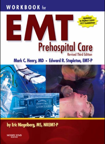 Beispielbild fr Workbook for EMT Prehospital Care - Revised Reprint zum Verkauf von Better World Books