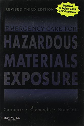 Imagen de archivo de Emergency Care for Hazardous Materials Exposure a la venta por Better World Books