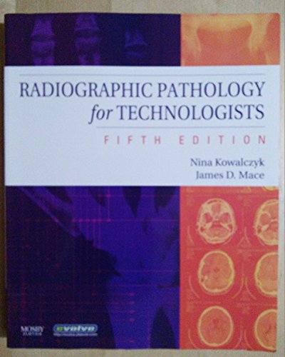 Beispielbild fr Radiographic Pathology for Technologists zum Verkauf von Better World Books