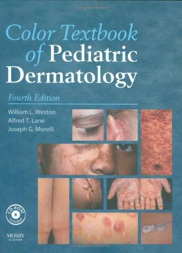 Beispielbild fr Color Textbook of Pediatric Dermatology: Text with CD-ROM zum Verkauf von BooksRun