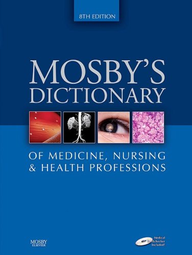 Imagen de archivo de Mosby's Dictionary of Medicine, Nursing & Health Professions a la venta por Austin Goodwill 1101