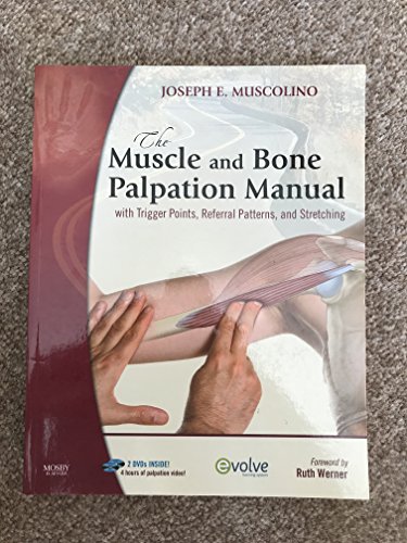 Imagen de archivo de The Muscle and Bone Palpation Manual with Trigger Points, Referral Patterns and Stretching a la venta por HPB-Red