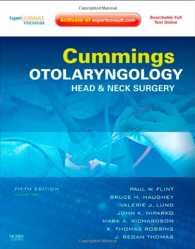 Beispielbild fr Cummings Otolaryngology - Head and Neck Surgery, 3-Volume Set: Expert Consult: Online and Print (Otolaryngology (Cummings)) zum Verkauf von SecondSale