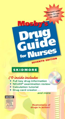 Imagen de archivo de Mosby's Drug Guide for Nurses with 2008 Update, 7e a la venta por Ravin Books