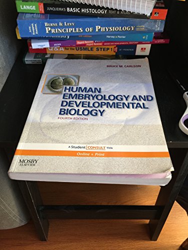 Beispielbild fr Human Embryology and Developmental Biology: With STUDENT CONSULT Online Access zum Verkauf von BooksRun