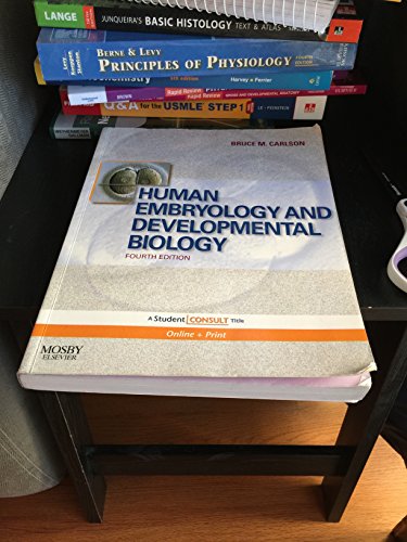 9780323053853: Human Embryology and Developmental Biology.: 4th Edition